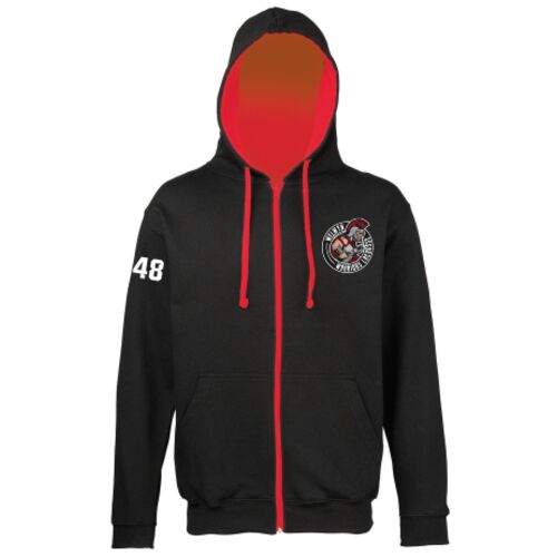 Contrast Zip Hoodie Thumbnail